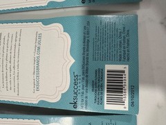 Lot of 3 Jolee’s Boutique Teal Blue Fabric Flower Embellishments – 12 Total