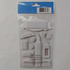 Paper House London England 3D Stickers Scrapbook Travel Vacation Crafts NIP
