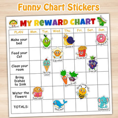 800 Pcs Teacher Pun Stickers for Kids, Classroom Reward Essentials | Funny Motiv