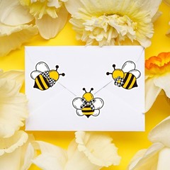 1000Pcs Bee Stickers for Kids Summer Plaid Bumble Bee Stickers World Bee Day …