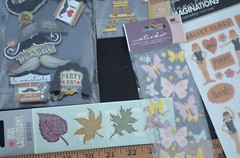 Huge Sticker lot Multiple Brands 25 new packs 4 partial dimensional Mixed themes