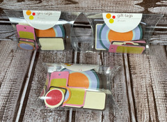 Lot of 3-20Pc. (60Total) Assorted Paper Crafting Gift Tags Craft Scrapbook NEW