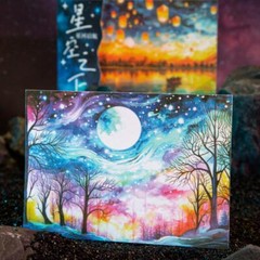Fantasy Background Paper Stickers Journal Planner Scrapbooking DIY Wall Collage