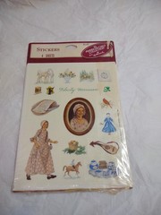 Vintage Hallmark American Girls Collection Felicity Merriman Stickers
