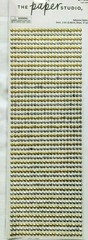 GEMS Gemstones Gold Clear Silver Rhinestones Bling Adhesive Paper Studio Strips