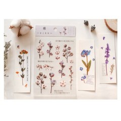 Small Fresh Plant Stickers Hand Tent DIY Scrapbooking Supplies Material Paste