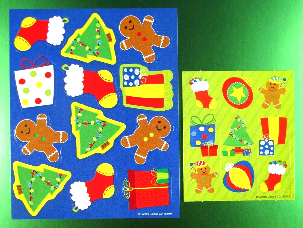 Carson Dellosa Christmas Full Size & Mini Sheet