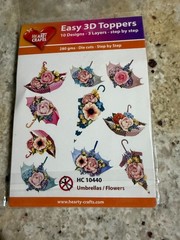 NIP Hearty Crafts Easy 3D Toppers – Your Choice of Titles