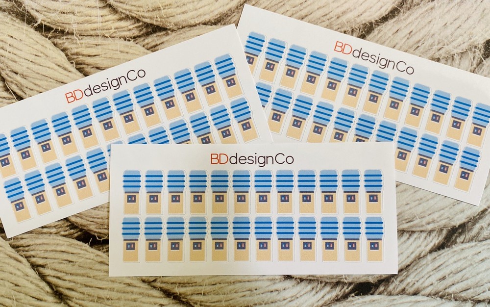 24 Water Delivery Planner Stickers for Various Types of Planners (#193)