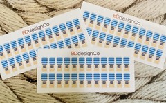 24 Water Delivery Planner Stickers for Various Types of Planners (#193)