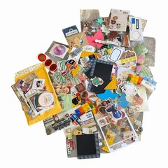 Huge Sticker Lot Scrapbook Planner Kawaii Vintage Ephemera Craft Bundle Destash