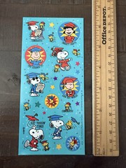 Peanuts Snoopy Graduation Grads June Stickers Sticker Sheet Friends Schulz Hallm