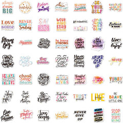 Inspirational Stickers – Motivational Stickers – 100 Pcs Positive Affirmation St