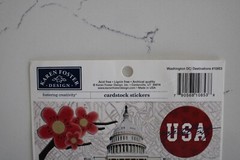 Karen Foster Creativity Design Stickers ~ Washington DC/Destinations ~ Scrapbook