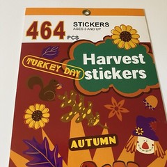 Thanksgiving Stickers Set Hallmark Gibson AGC & More