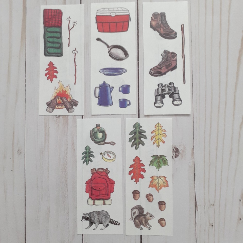 Creative Memories Outdoors Hiking Stickers
