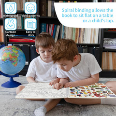 Animal Sticker Book for Kids – 20 Themes, over 400 Stickers