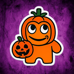 14pcs Halloween Themed Peccy Stickers | Waterproof Vinyl Stickers