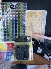 *Bulk* Alphabet Letters And Numbers For Scrapbooking, Posters, D.I.Y, Projects