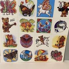 Vintage 1984 Institutional Financing Services Stickers – 3 Sheets