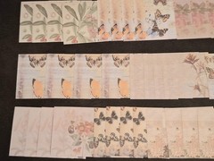 100pc The Language Of Natural. 3 1/4 X 3 1/4 Scrapbook Papers Very Pretty