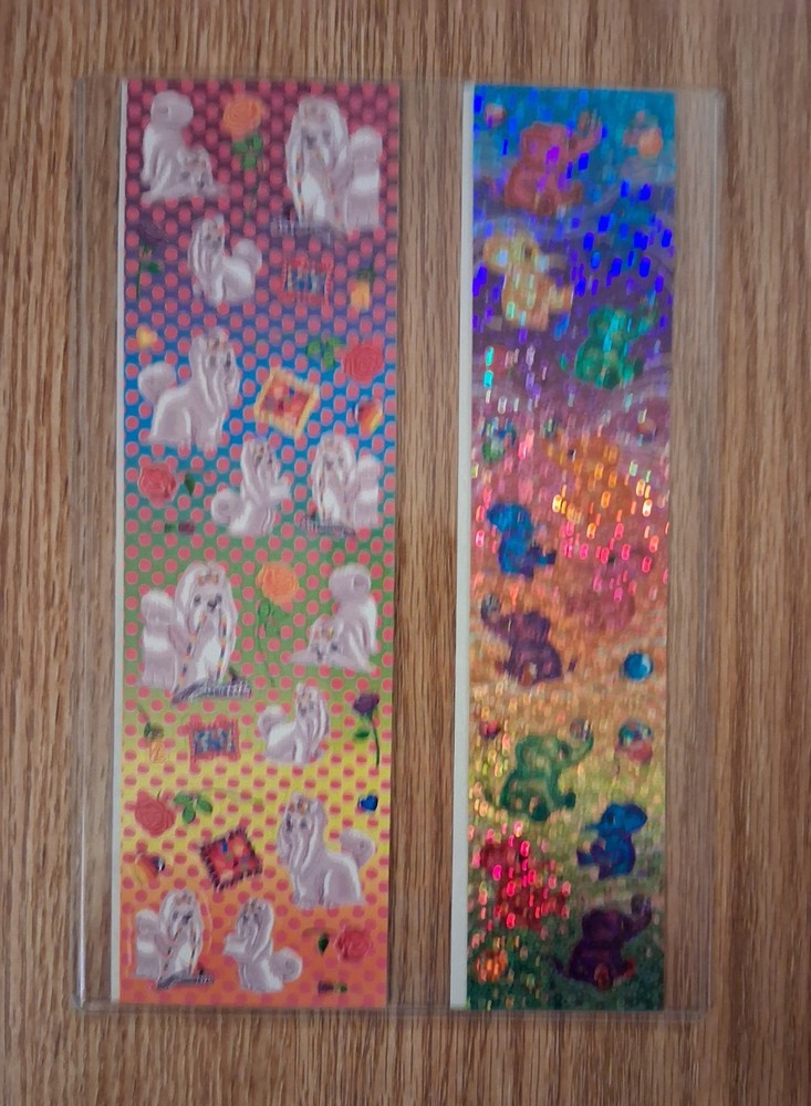 Lisa Frank Sticker Strips