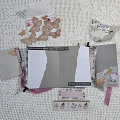 Handmade Junk Journal Kit There is Beauty all Around