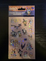 BLUEY DOG Halloween Stickers by Sandylion | 4 Sheets