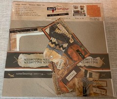 HUGE Halloween Crafting Scrapbooking Lot Paper Fabric Stickers Ribbon Die Cuts
