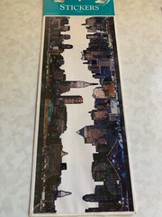 FRANCES MEYER FMI STICKERS CITY SCAPE BORDERS CITY VIEW BORDERS 2 PCS