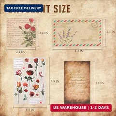 517 Pcs Vintage Scrapbook Paper,Scrapbook Supplies Stickers,Journaling Supplies