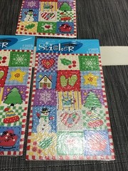 Forget Me Not American Greetings NIP Unopened Winter Stickers 3 Packs Vtg