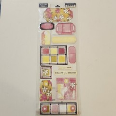 NEW Lot 7 Pkgs BABY BOY Stickers Rub-Ons Transparency Making Memories Daisy Ds-Z