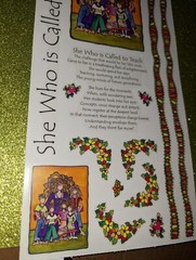 PSX Designs for Creativity Stickers Teacher Called to Teach Wacky Women 1 sheet