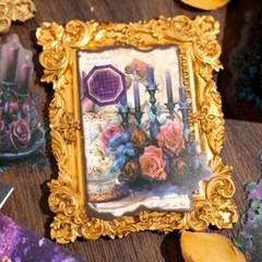Gothic Manor PET Stickers 20PCS Adult Vintage Scrapbooking DIY Craft Halloween
