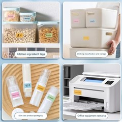 800Pcs Colorful Adhesive Index Tabs For Office Document Organization Warehouse