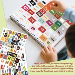 1500Pcs Letter Stickers for Scrapbooking,Ransom Note Sticker Book, Junk Journ…