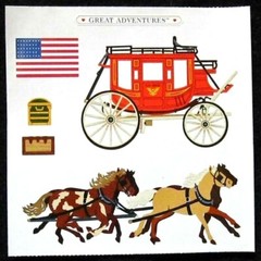 Mrs Grossman Vintage 6×6″ ‘Great Adventure’ Series (c-2001) Set or Your Choice