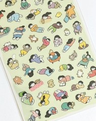 Mini Seal Stickers Sheet Mind Wave Planner Stickers Lazy Weekend