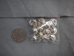 Jingle Bells 18mm Silver Pkt 12
