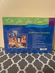 SHRED RIBBON INTO ART KIT LINDA LEE BUCK “OH YES YOU CAN!” NEW