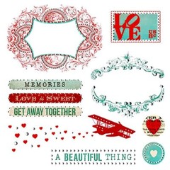 Glitz Design, Happy Travels, Transparent Stickers, Glitzers, Love, Frame, Plane