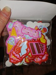 FOAMIES STICKERS,sweet treats,11 pkgs,darice,97pcs each pkg,unused,valentine .
