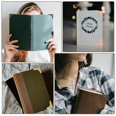 Retro Book Corner Protectors Metal Scrapbook Album Decor With Storage Box 80 PCS