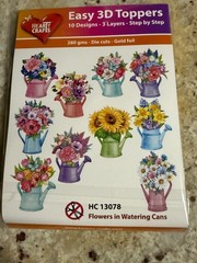 NIP Hearty Crafts Easy 3D Toppers – Your Choice of Titles