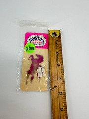Vintage Super Mystiks Pegasus Liquid Crystal Sticker NOS Color Change