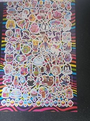 Lisa Frank Sticker Book 5 Sticker Sheets 600 Stickers Bendon New Booklet