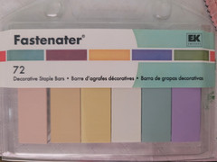 EK Success Decorative Staple bar for Fastenater – Pastels