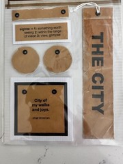 Colorbok Kolette Self Adhesive Destination Tags «The City» Scrapbooking