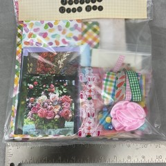 Vintage Floral Ephemera Mystery Grab Bag – Paper Crafting Supplies Bundle